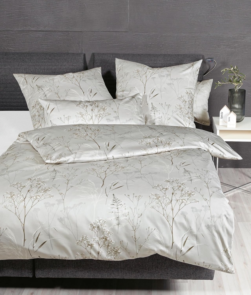 Janine Bettwäsche MILANO Mako-Satin mondstrahl 45070-08 135x200 + 80x80 Bild 1