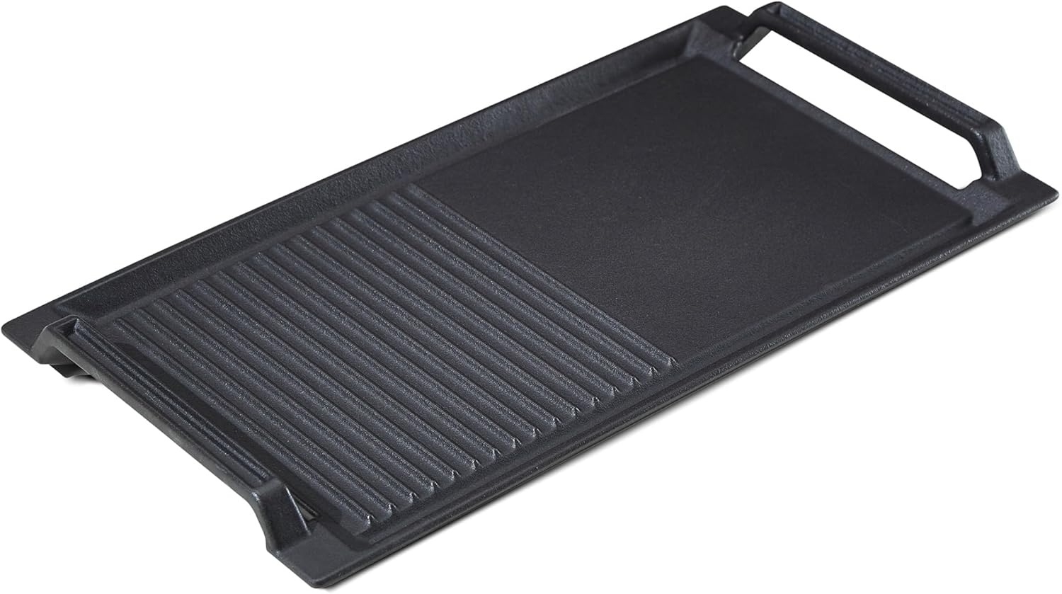 Arebos Grillplatte Grillpfanne Induktionsgrillplatte Gusseisen Bratpfanne BBQ Bild 1