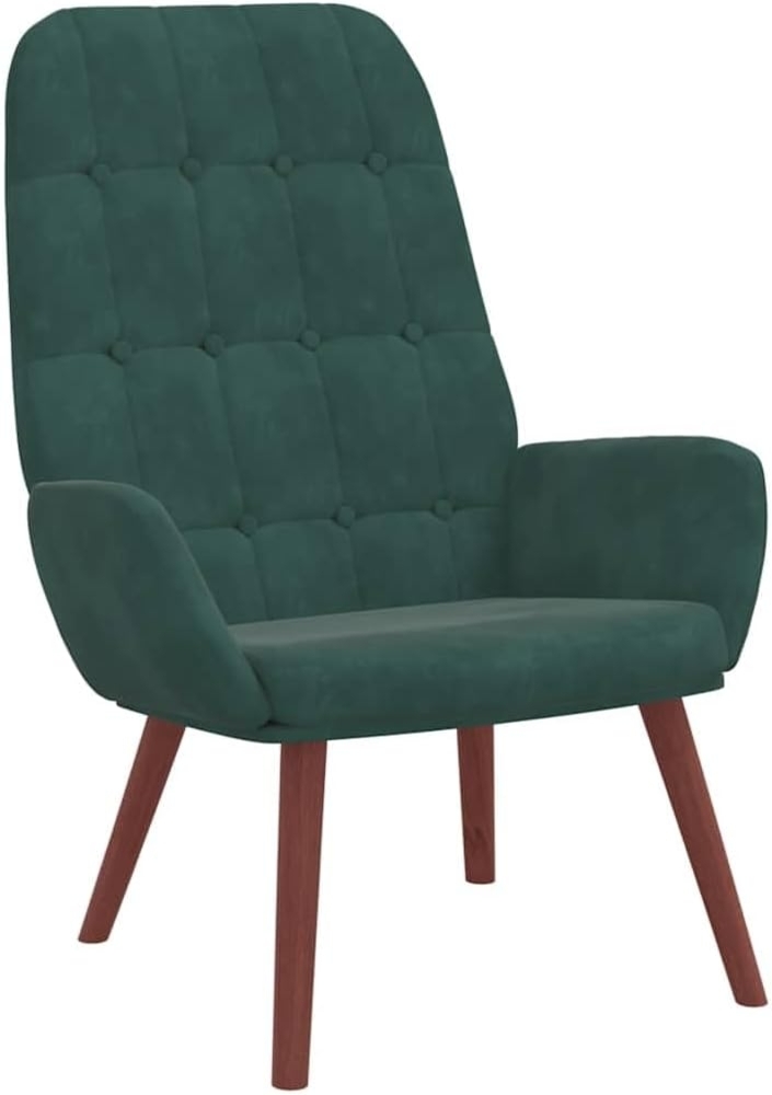 vidaXL Relaxsessel Dunkelgrün Samt 4102634 Bild 1