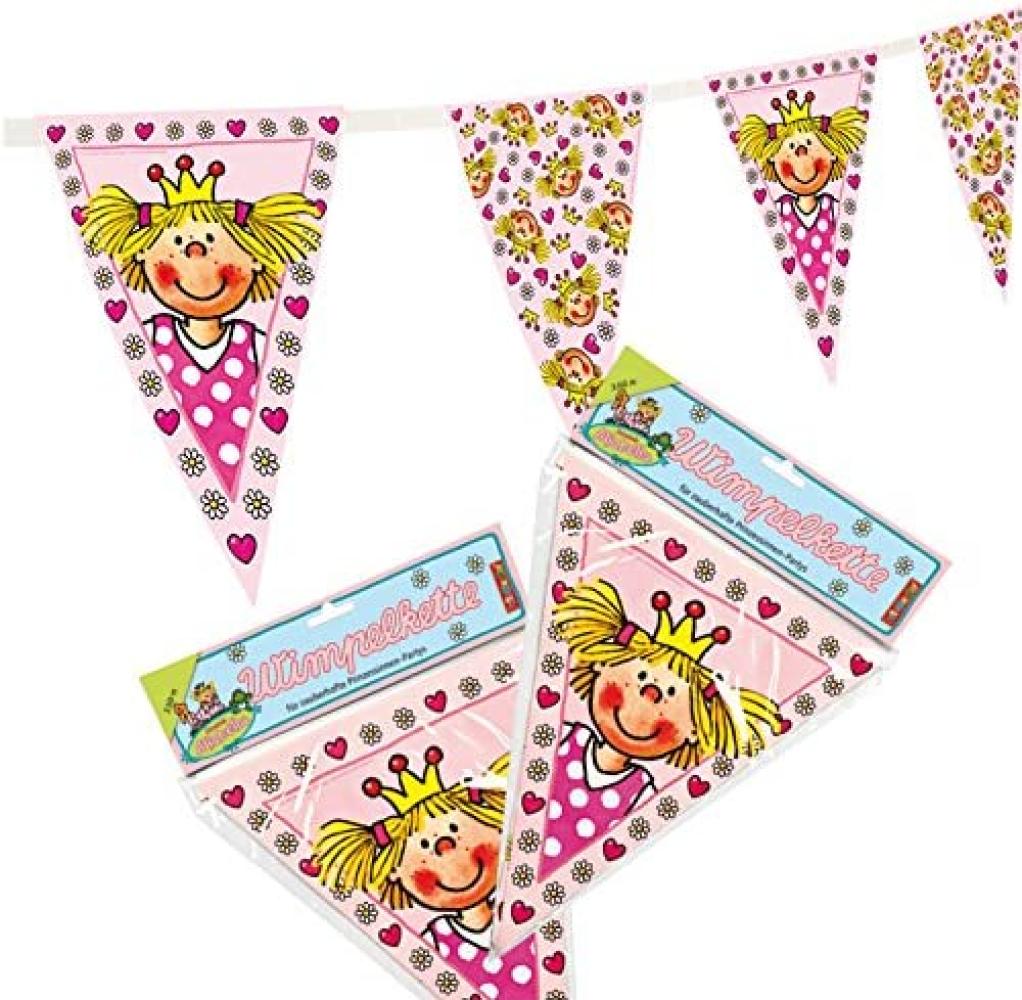 LUTZ MAUDER Kindergeburtstag Wimpelkette Prinzessin Bild 1
