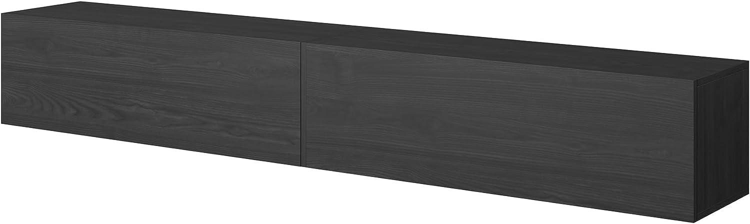 Selsey BISIRA TV-Element, Melamine, Schwarze Esche, 200 cm Bild 1