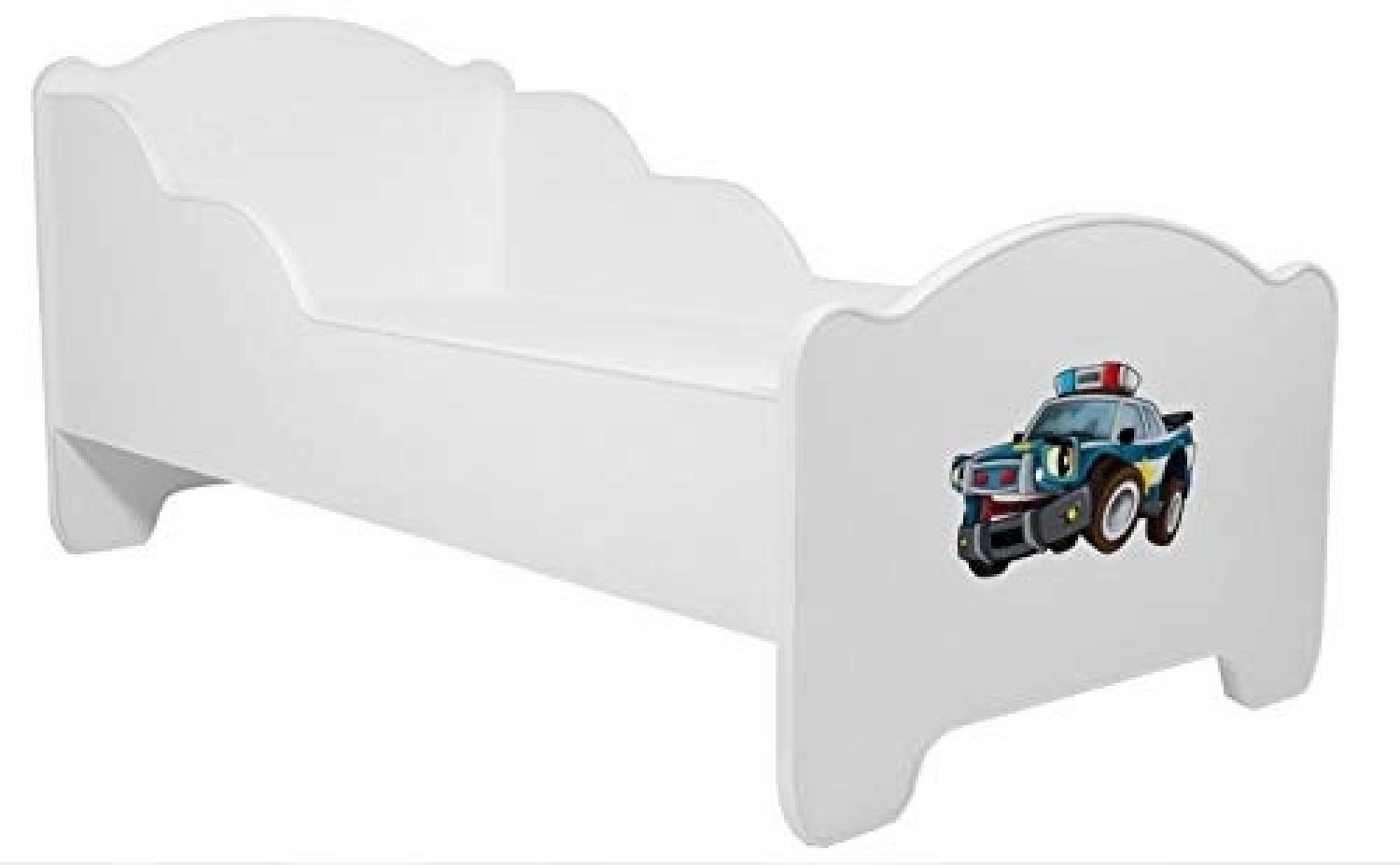 Angelbeds 'Micha Micha' Kinderbett 80x160 cm, Motiv 2, mit Lattenrost und Matratze Bild 1