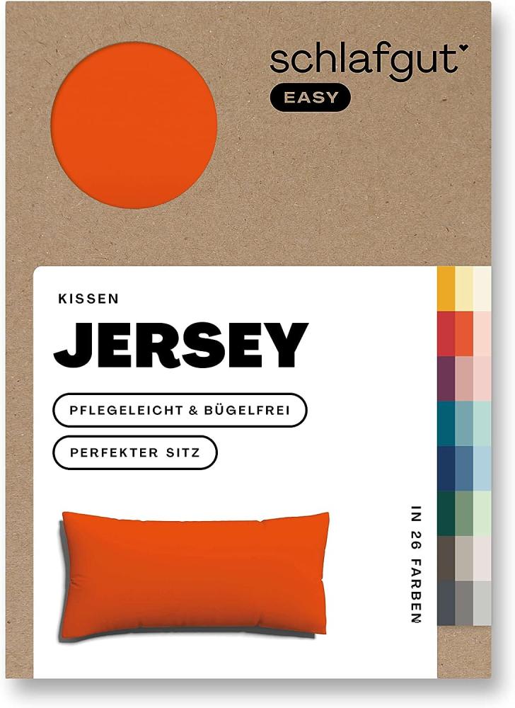 Schlafgut Kissenbezug EASY Jersey, (1 Stück), Kissenhülle mit Reißverschluss, weich und saugfähig, Kissenbezug Bild 1