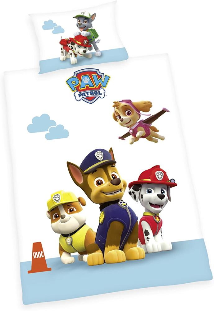 Paw Patrol Wende-Bettwäsche 100 x 135 cm Bild 1