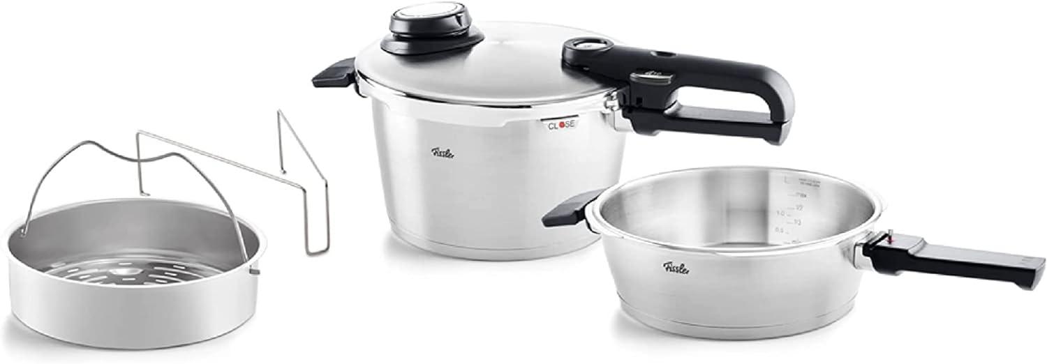 Fissler Vitavit® Premium Schnellkochtopf-Set 2-tlg. 22 cm / 4,5 + 2,5 Liter Bild 1