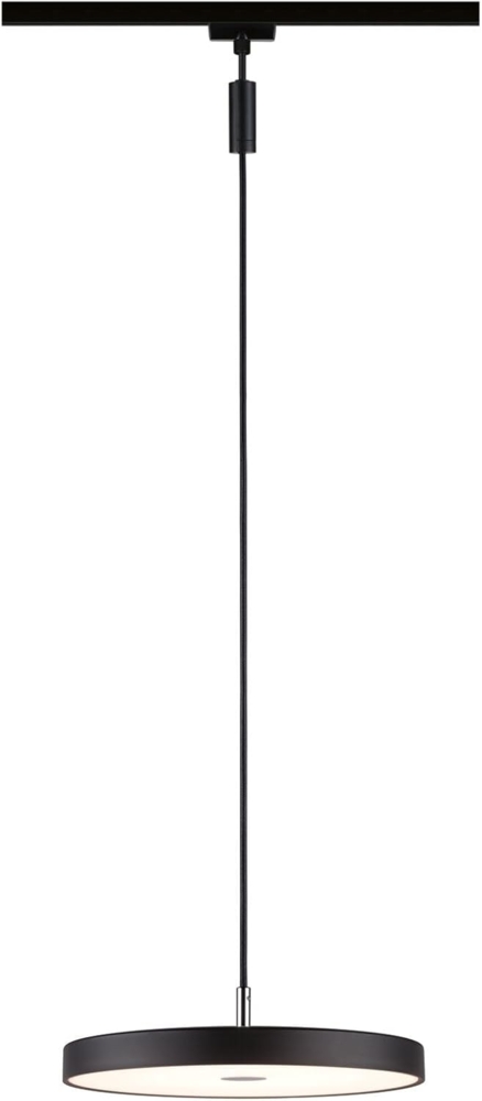 Paulmann 967. 92 URail LED Pendel Hildor 850lm 15W 3000K dimmbar 230V Schwarz matt Bild 1