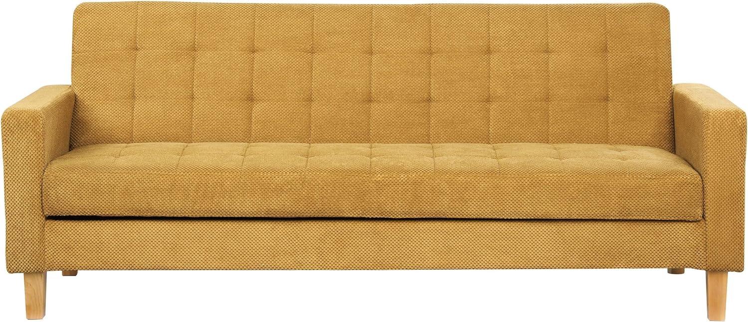 Schlafsofa VEHKOO Senfgelb Bild 1