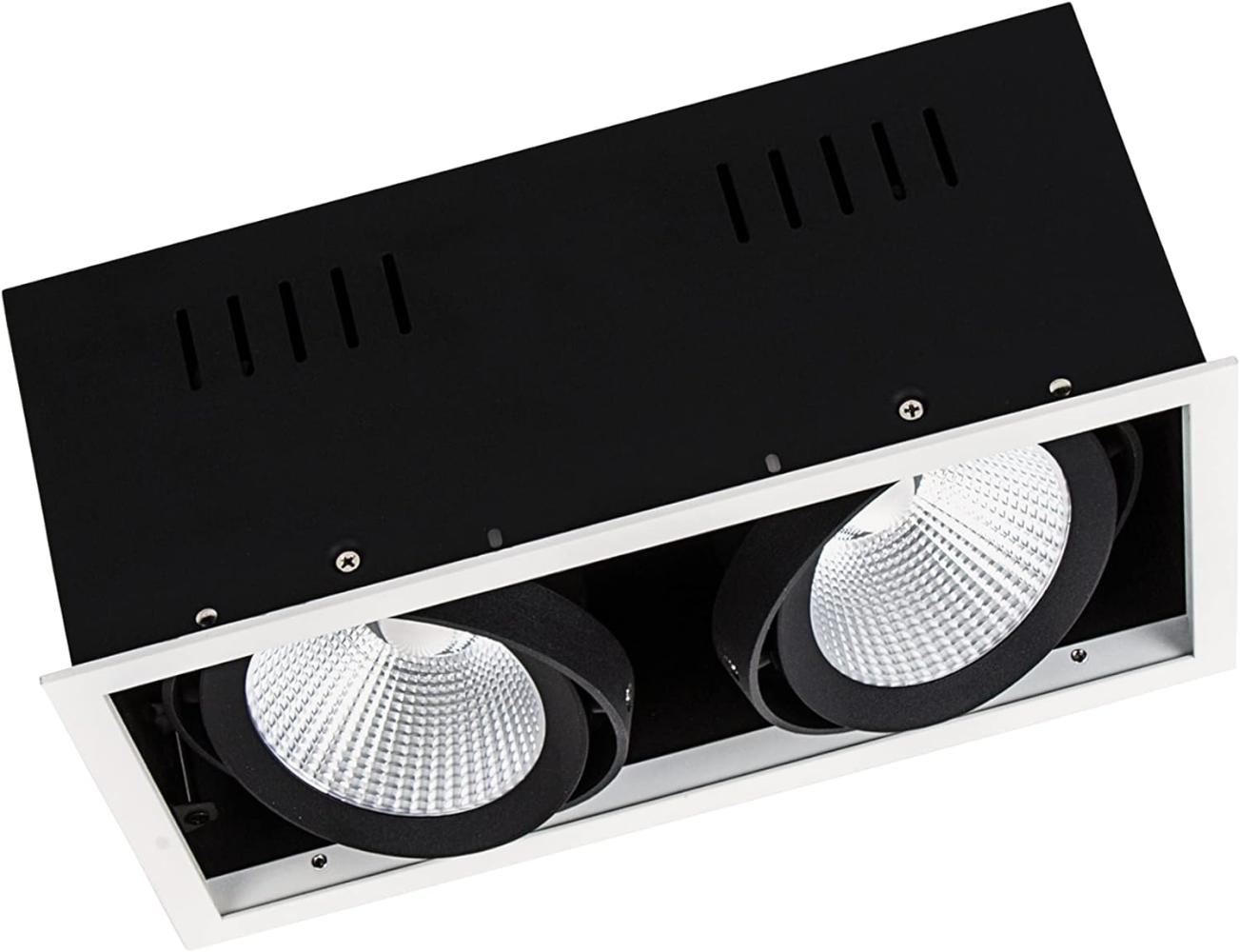 LEDVANCE SPOT MULTI 2x30W 4000K FL WT/BK Bild 1