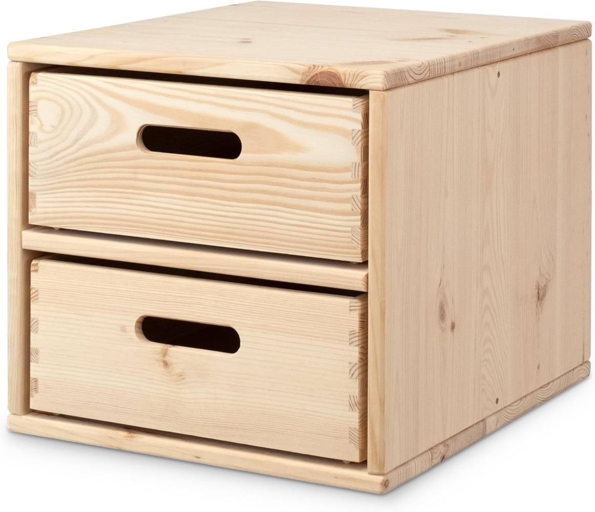 Ehrenkind Kinderregal Aufbewahrungssystem für das Kinderzimmer aus hochwertigem Holz, Modularer Aufbau, individuell kombinierbar Bild 1