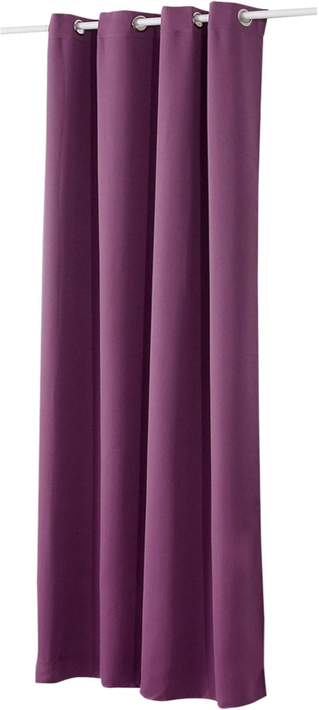 Woltu Vorhang, Ösen (1 St), blickdicht, Thermovorhang mit Ösen, 250 g/m² Bild 1