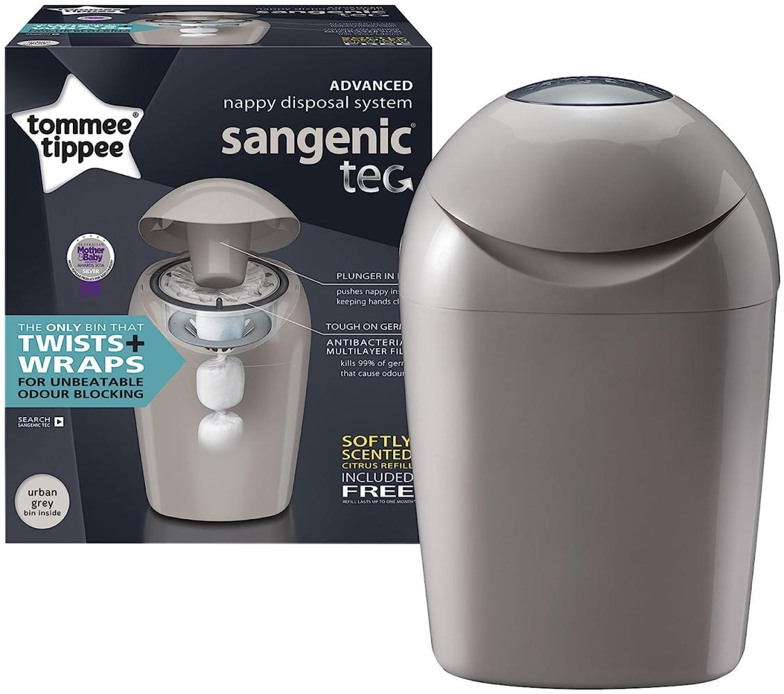 Tommee Tippee - Sangenic Tec Windeltwister, grau Bild 1