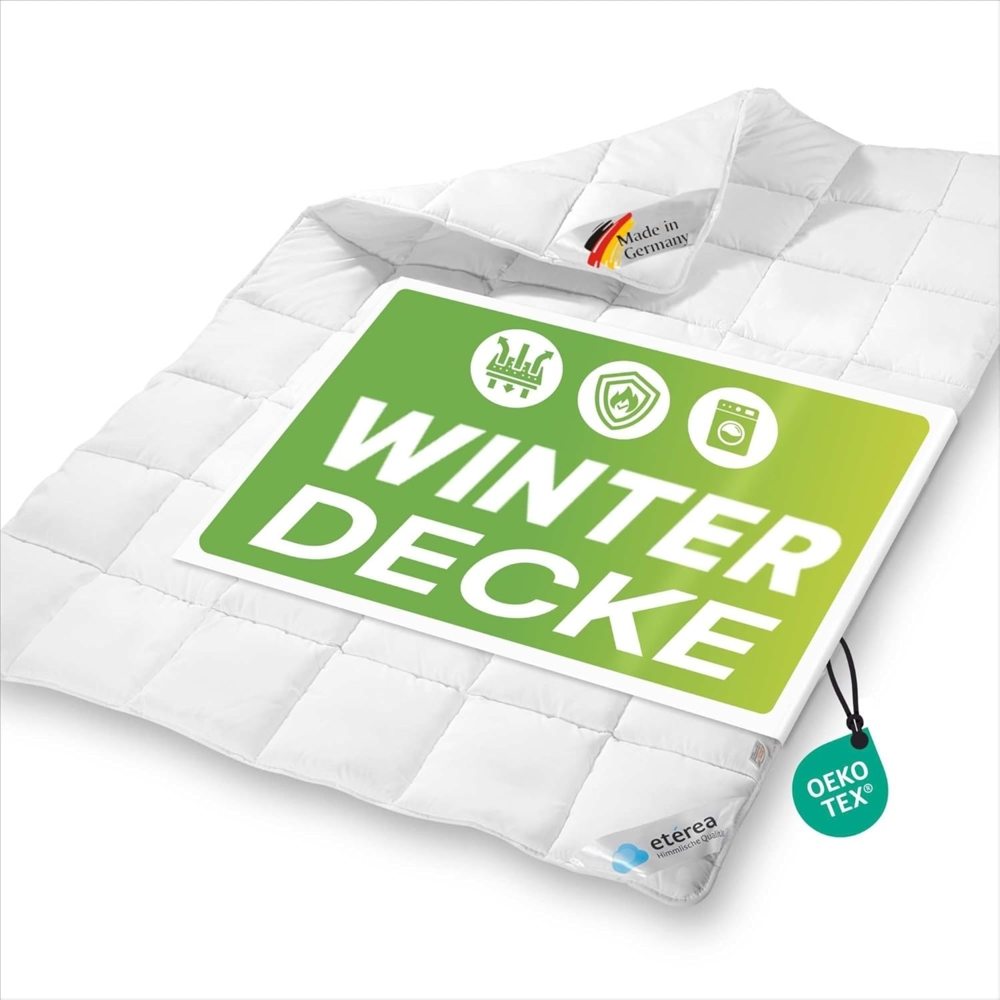 etérea Microfaser Steppdecke Frieda Extra Warm Made in Germany 140x200 cm Bild 1