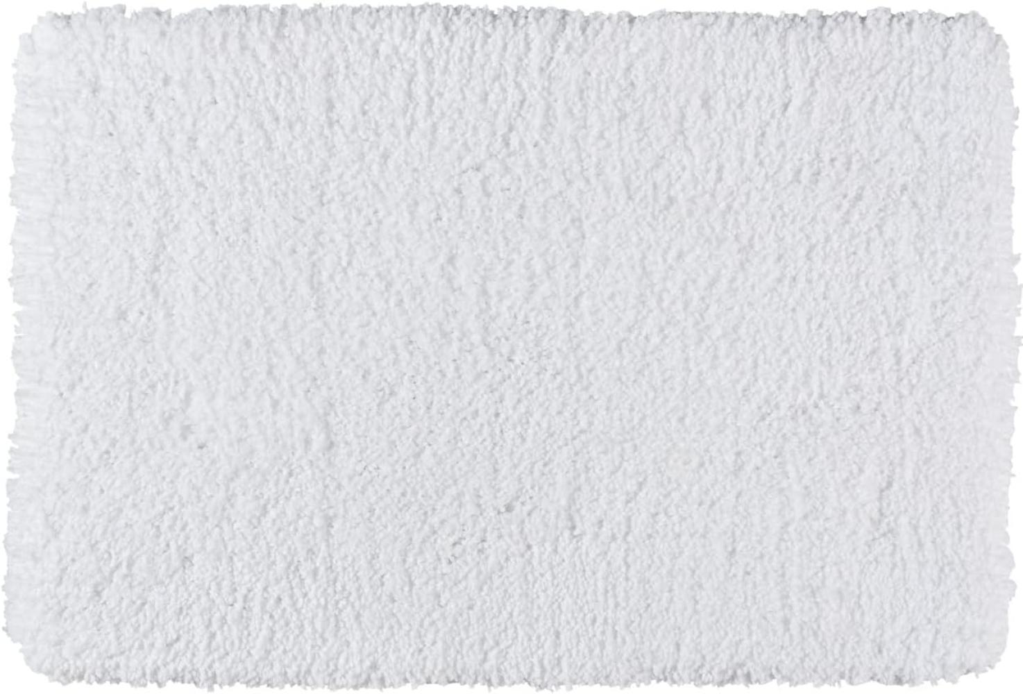 Badematte Belize 70x120 -30mm, Micropoly, weiß Bild 1