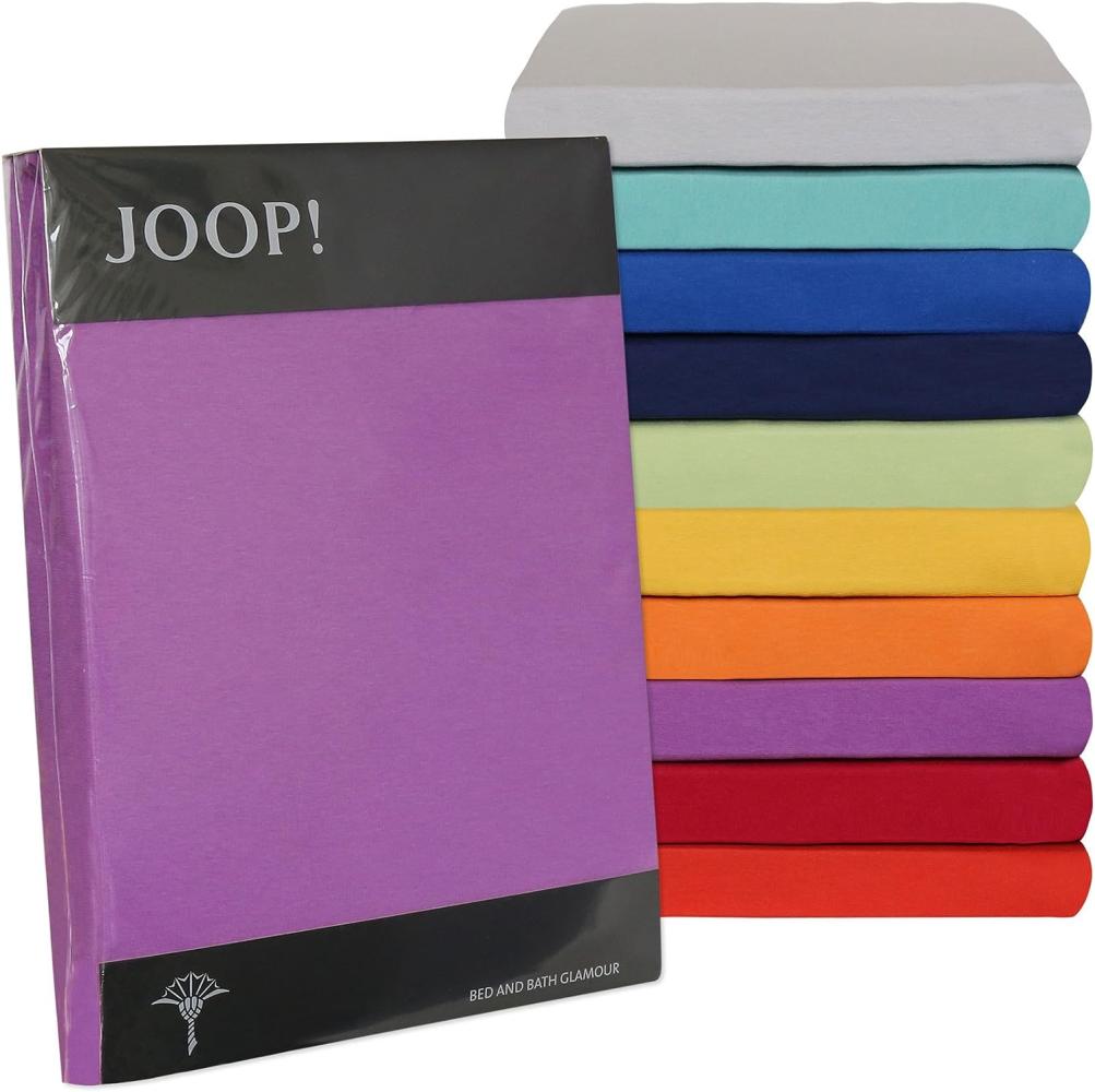 Joop! Spannbettlaken Uni 40000 Grau - 99 200x200 cm Bild 1