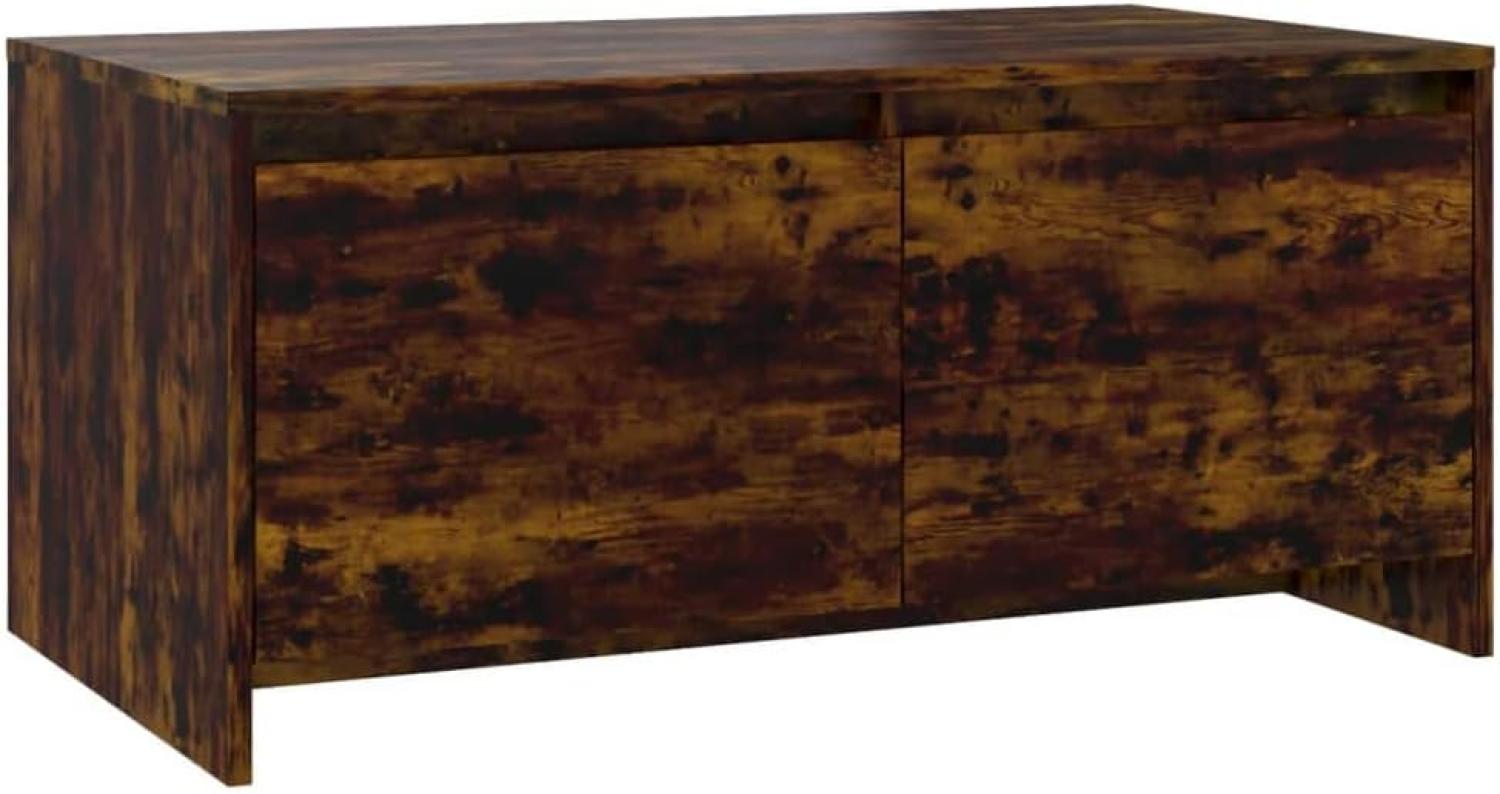 vidaXL Couchtisch Räuchereiche 90x50x41,5 cm Holzwerkstoff 813029 Bild 1