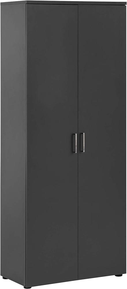 Möbelpartner Denver Aktenschrank, Anthrazit, ca. 80,2 x 41 x 199,7 cm Bild 1