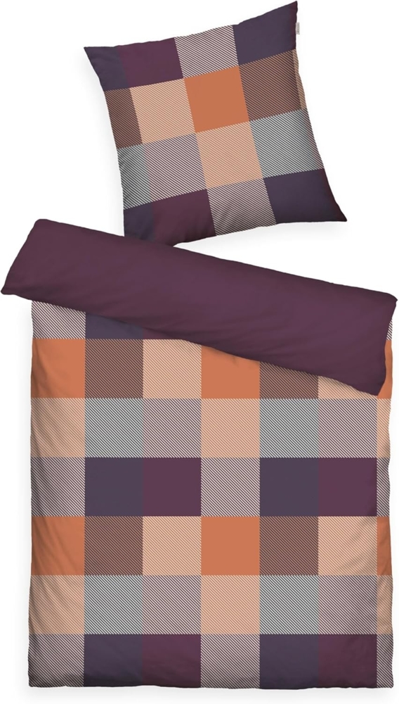 TOM TAILOR HOME Bettwäsche BOLD MOSAIC in Gr. 135x200cm, 155x220cm oder 200x220cm, Flanell, 2 teilig, new bedroom, gewebtes Label Bild 1