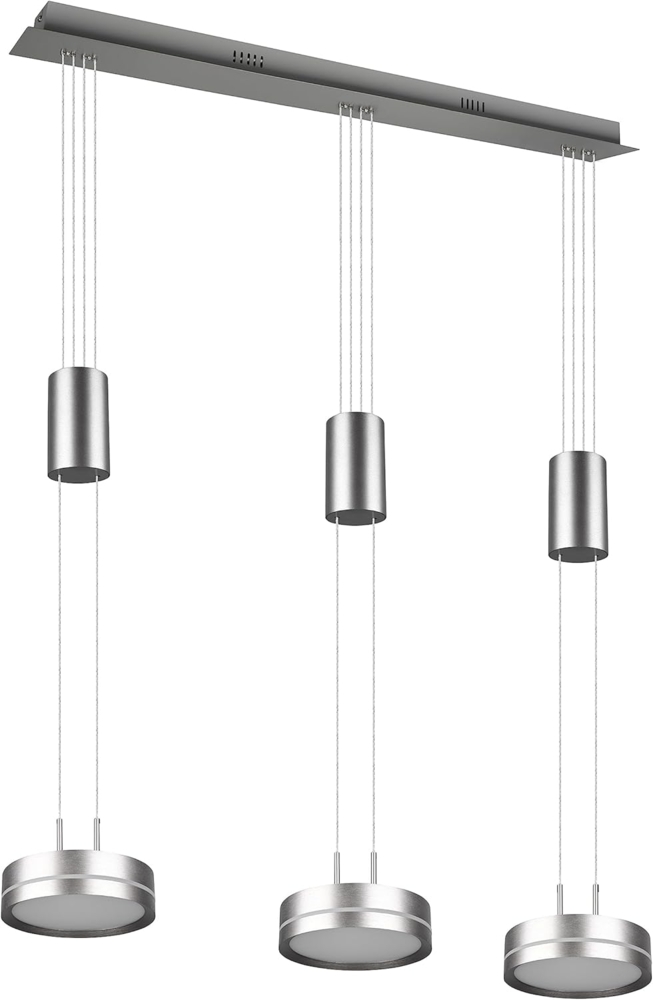 LED-Pendelleuchte, FRANKLIN, LED/9W 3-flammig Pendel-L 1. 500, B 850, Pendel Ø 140 Bild 1