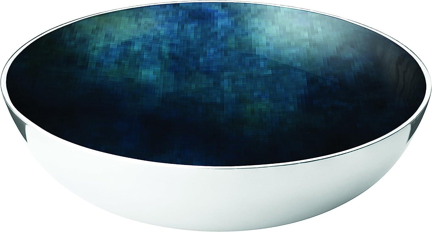 Stelton Stockholm Schale L Horizon, Dekoschale, Aluminium, Emaille, Blau, Ø 40 cm, 451-13 Bild 1