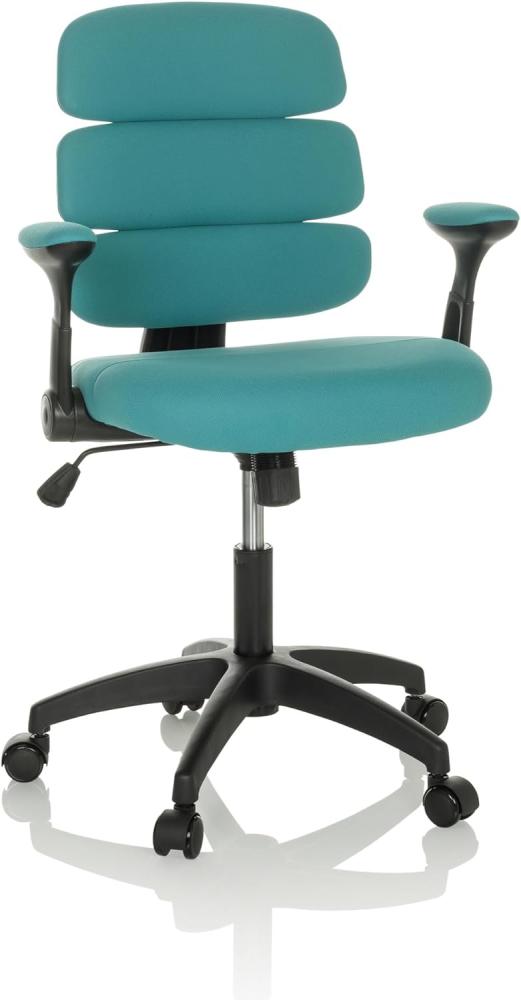 hjh OFFICE Kinderdrehstuhl Kid ERGOLINO B Drehstuhl mit ergonomischer Rückenlehne, Blau, 736433 Bild 1