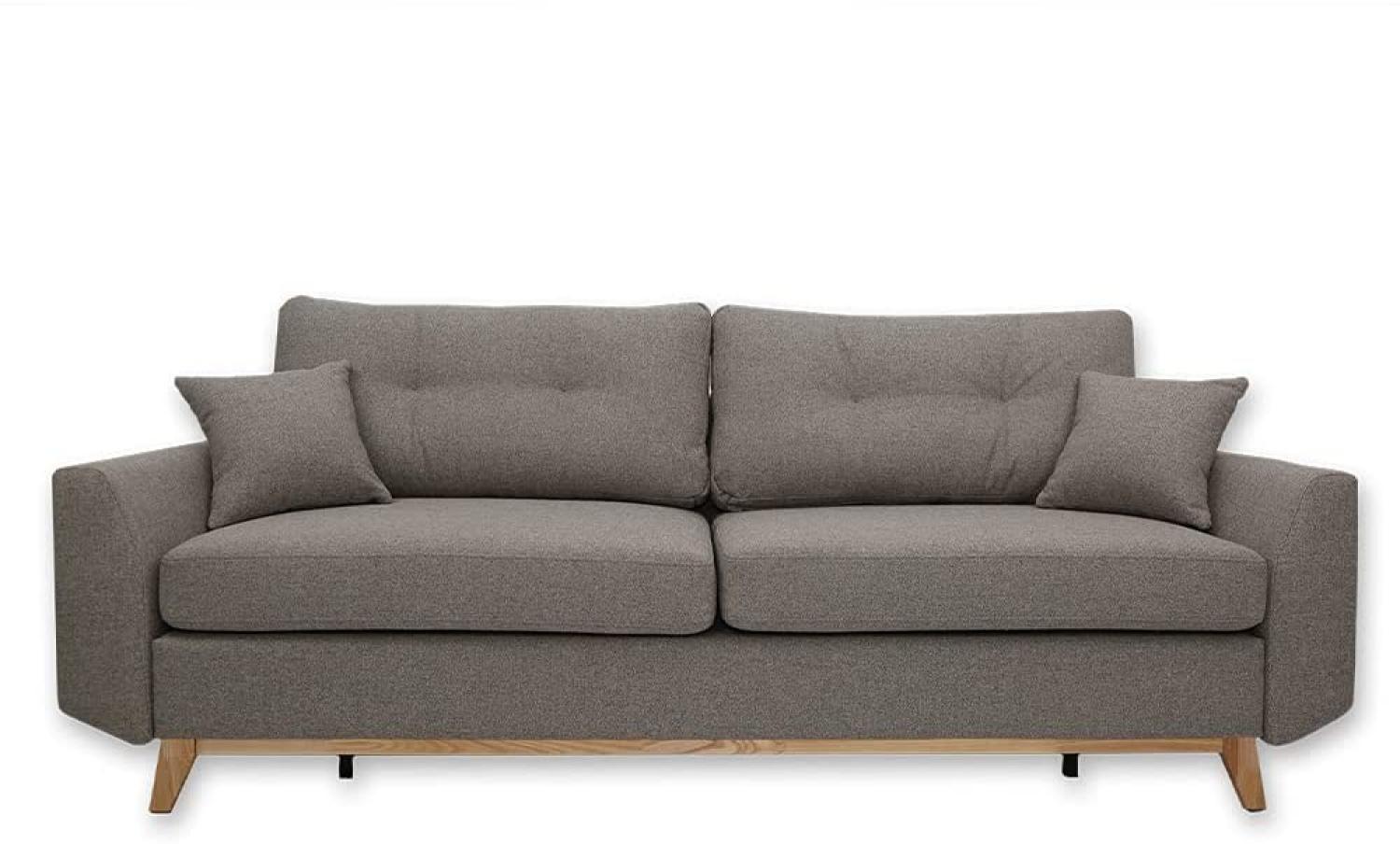 VitaliSpa Schlafsofa Schlafcouch Boxspringsofa Sidney Schlaffunktion Bettkasten Bild 1