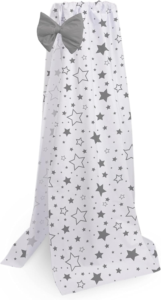 Amilian Betthimmel (Himmel für Babybett, Stubenwagen, Babywiege), Chiffon- oder Vollstoffhimmel Bild 1