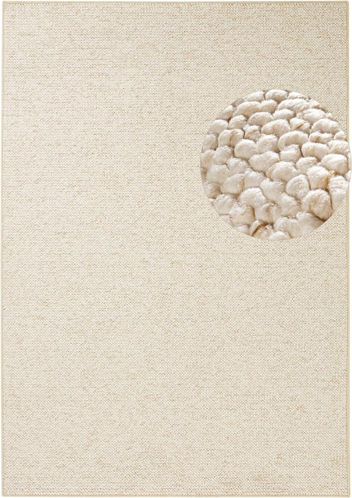 Woll-Optik Teppich Wolly Creme - 200x300x0,1cm Bild 1