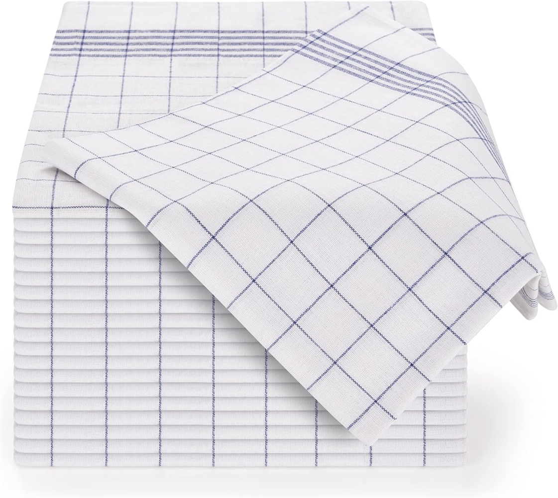 Blumtal Geschirrtuch Hochwertige im praktischen Set, (Set, 10-tlg, Set bestehend aus 5, 10 oder 20), in der Größe 50x70 cm, 100% Baumwolle Bild 1