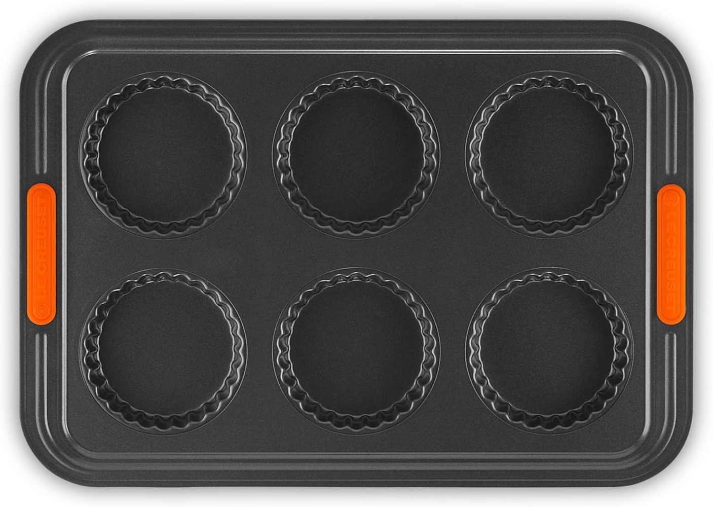Le Creuset 6er Tarteform Antihaft Backform Bild 1