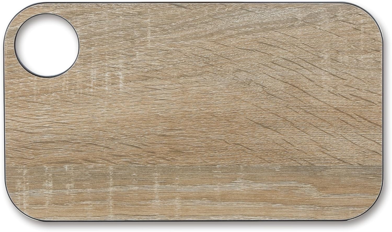 Arcos Schneidebrett Holzfaser 24x14 cm Holzmuster Bild 1