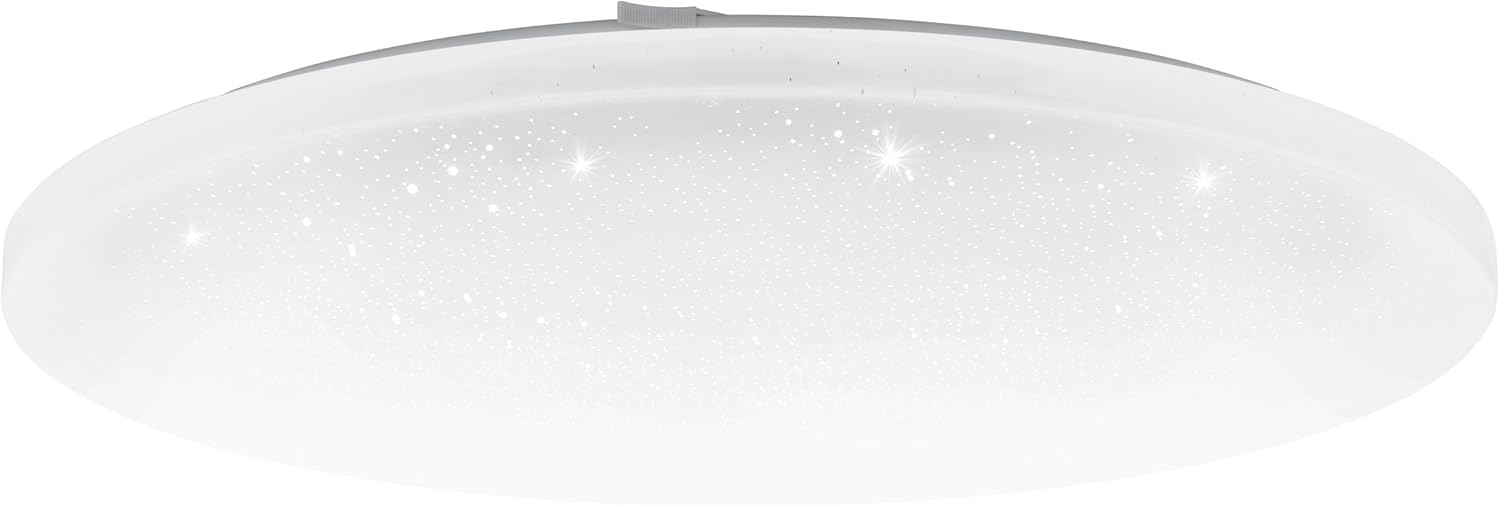 Eglo 98237 LED Deckenleuchte FRANIA-A mit Kristallen weiß Ø57cm H:7,5cm 2700K-6500K Bild 1