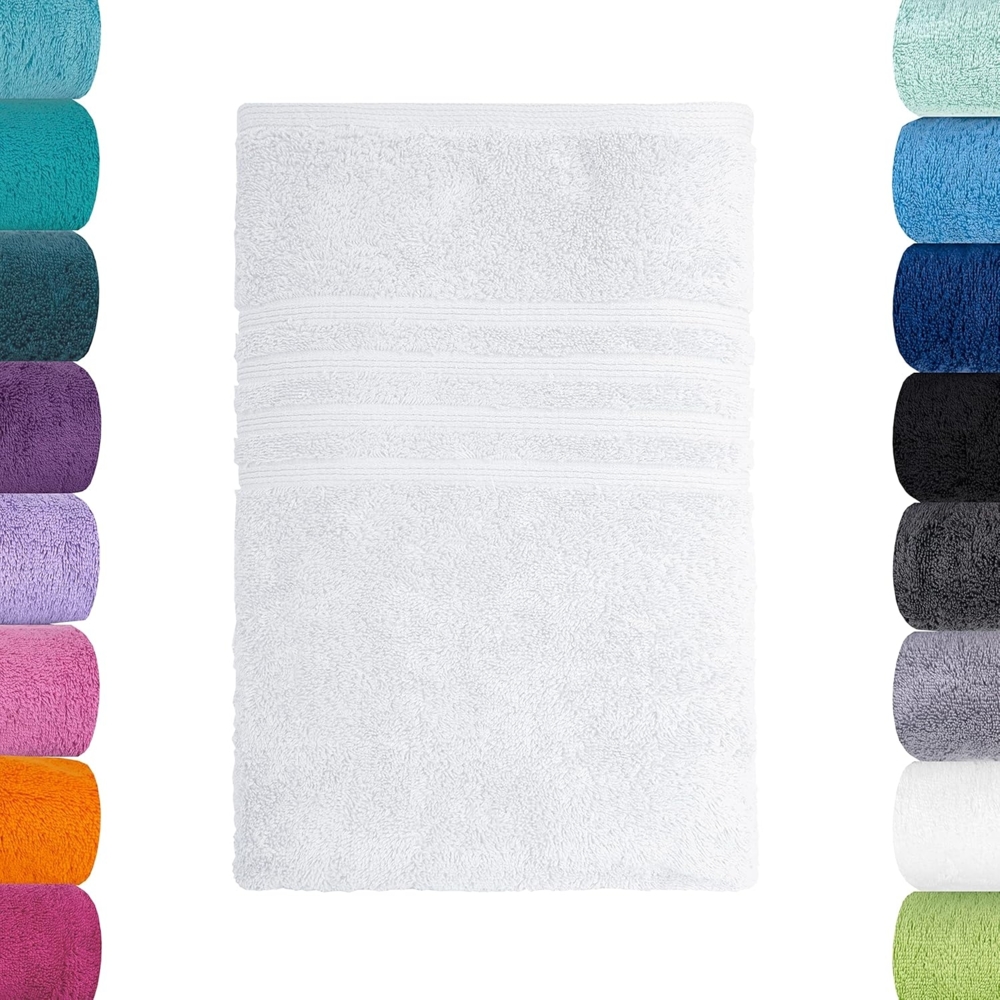 Lavea Handtuch Set Bio-Baumwoll Serie Bali, aus 100% Bio-Baumwolle (70x140cm, 1-St), extra saugstark mit 500g/m² in Wellness-Qualität - Duschtuch Bild 1
