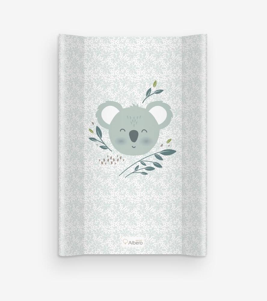 Harte Wickelauflage für Babybett 47x80 mit Sicherheitsfüßen Wickelunterlage Abwaschbar Wasserdicht Wickeltisch Zubehör Koala Baby Changing Mat Bild 1