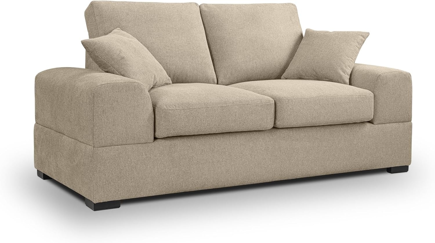 Ecksofa (B/H/T: 182x90x93 cm) in Grau Bild 1