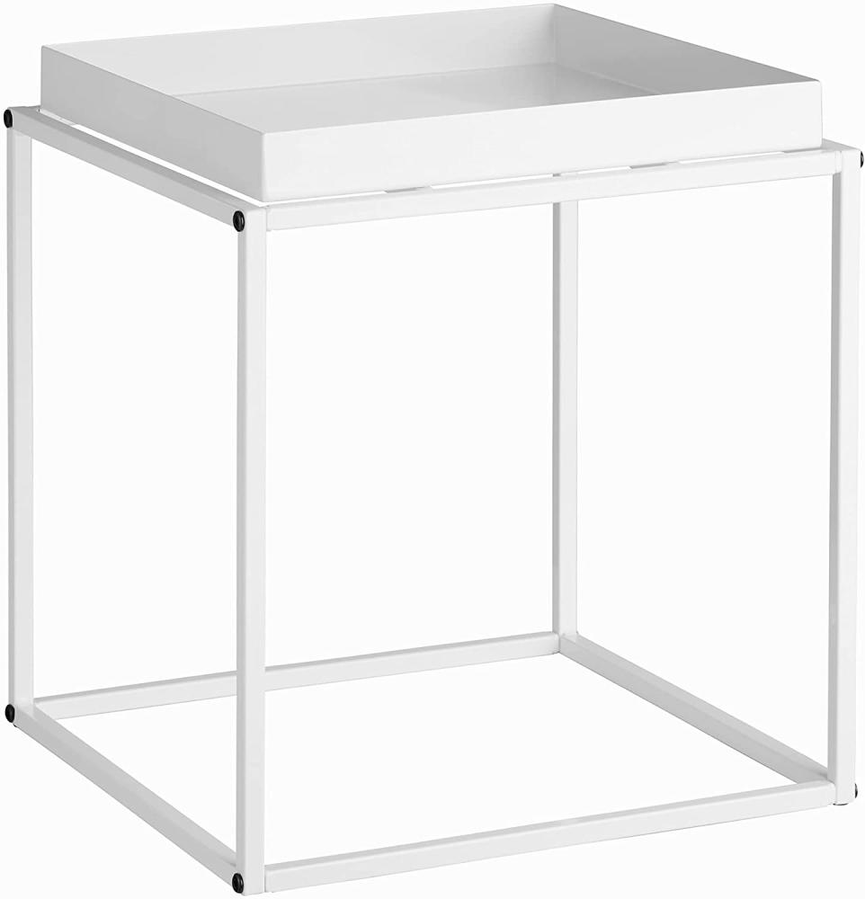 tectake Beistelltisch Cambridge (1-St, 1 tlg), Stahl Bild 1