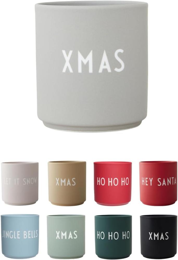 Design Letters Becher Favourite Cup Christmas Grey 10101002CLGRXMAS Bild 1