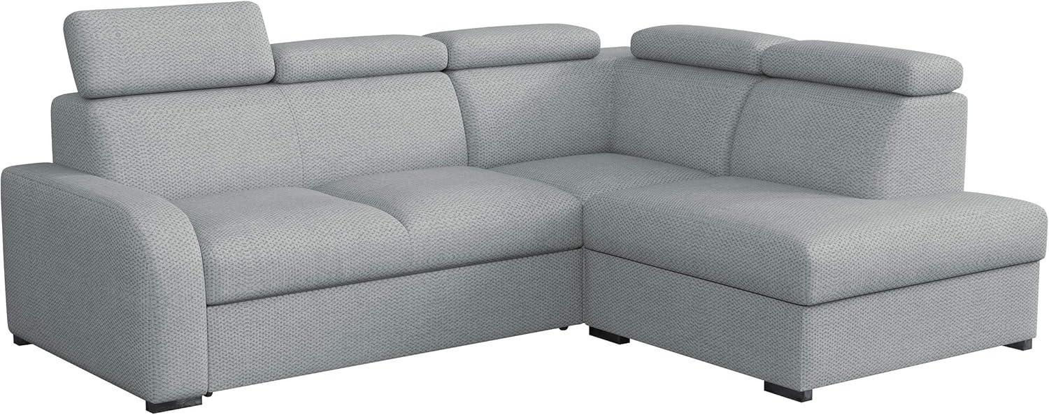 Ecksofa Apollo 2rRLXp mit Einstellbare Kopfstützen (Farbe: Crown 17, Seite: Rechts 2R+R+LXP) Bild 1