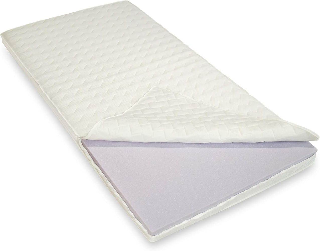 Betten Traumland, Topper Bodyprime Plus Gel-Schaum Topper Matratzenauflage Memory Foam, 8 cm hoch, Gelschaum, die Feinpolsterung für zu feste Matratzen, RG 50 Bild 1