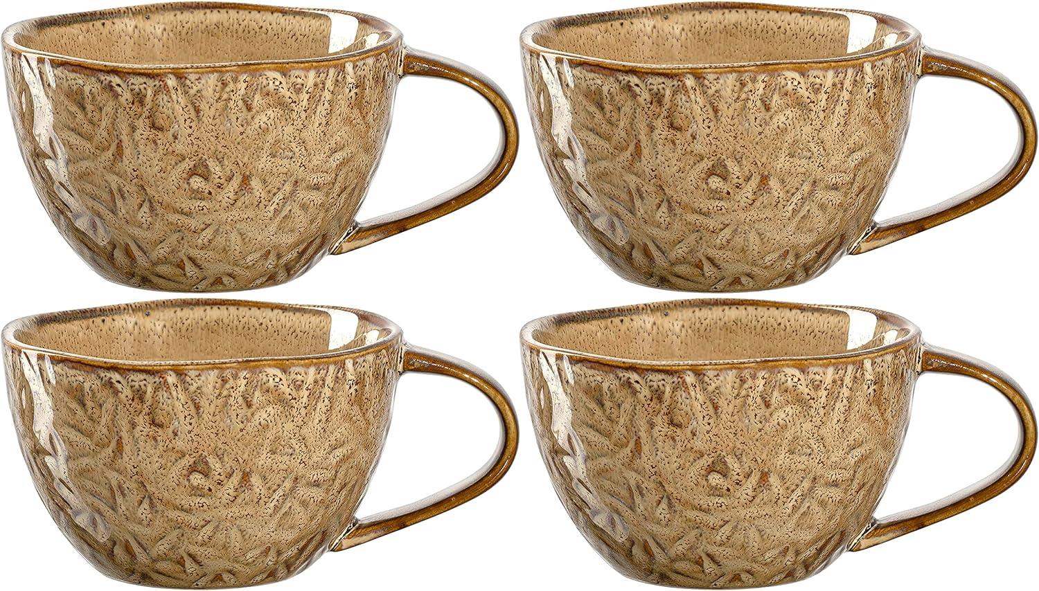 Leonardo MATERA Keramiktasse 290 ml beige 4er Set Bild 1