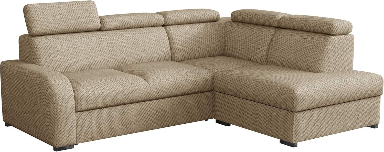 Ecksofa Apollo 2rRLXp mit Einstellbare Kopfstützen (Farbe: Crown 02, Seite: Rechts 2R+R+LXP) Bild 1