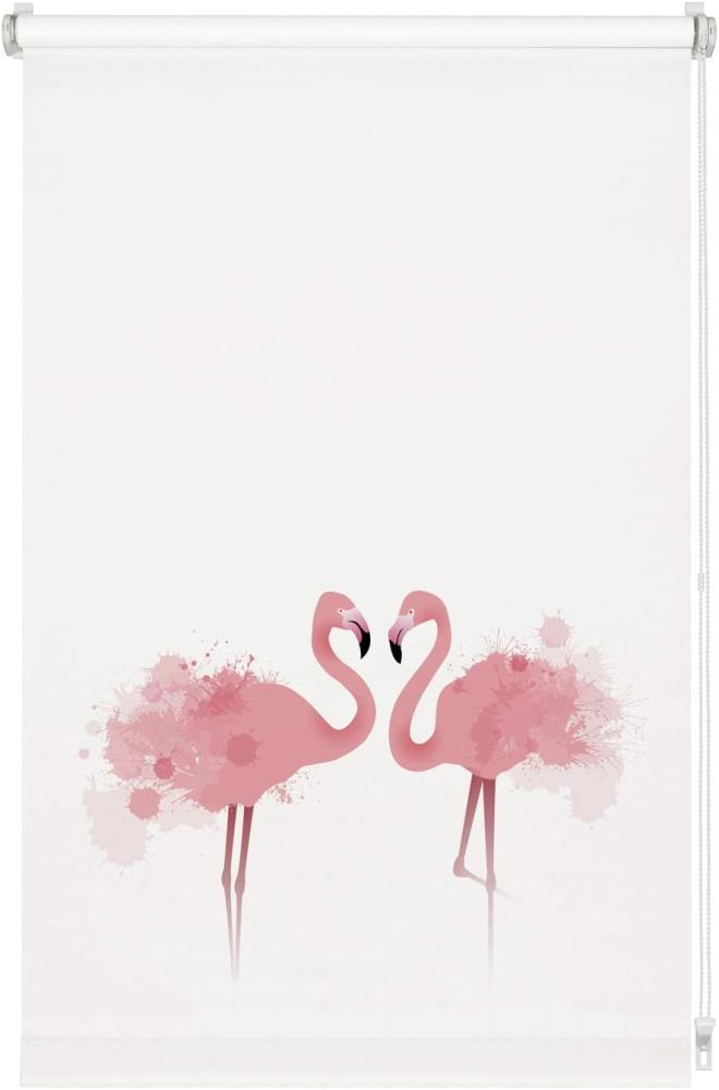 EASYFIX Rollo Digiprint Flamingo 110 x 150 cm Bild 1