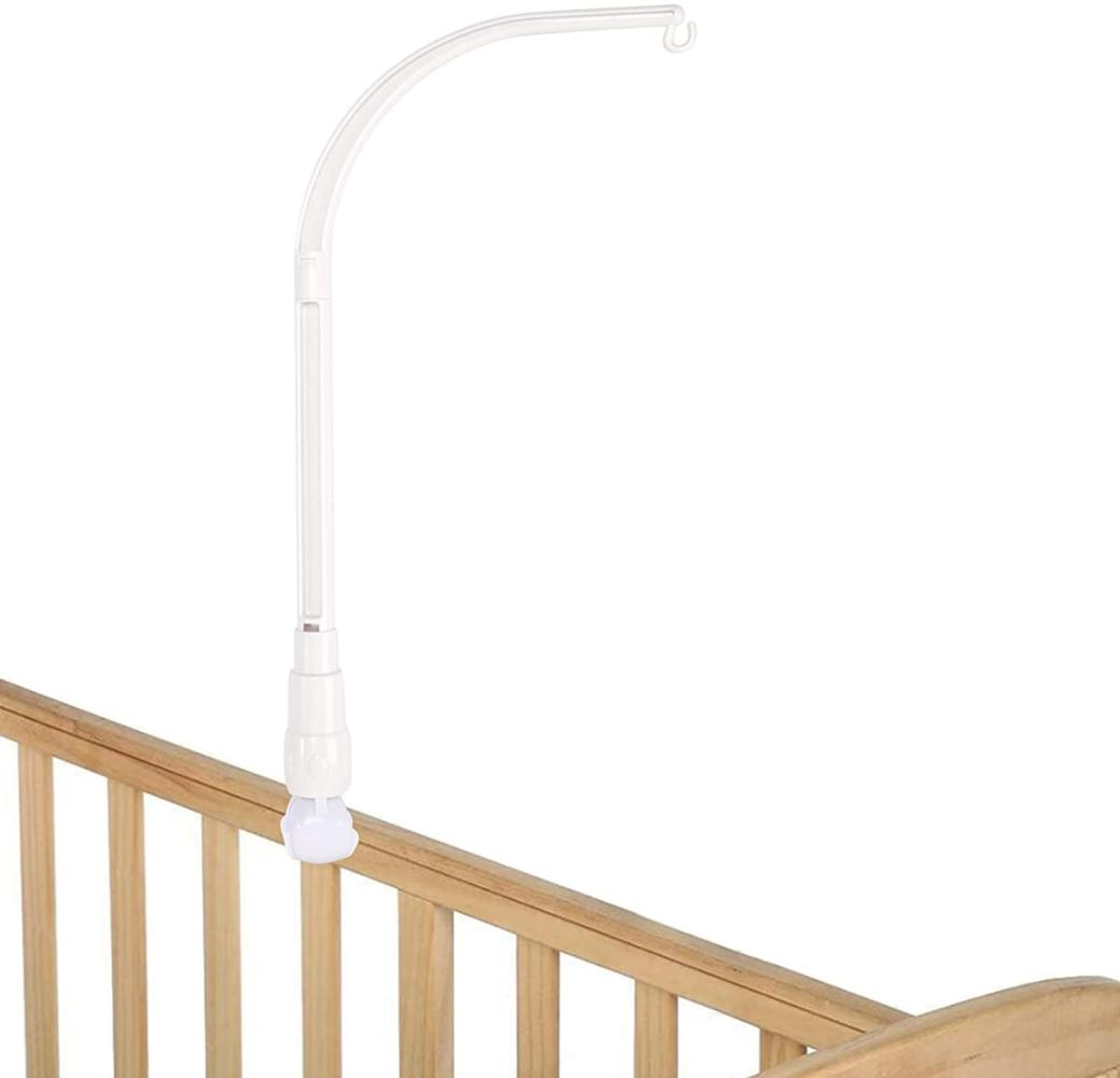 Babybett Klingelhalterung Mobile Halterung für babys Mobile Halterung Wickeltisch Gestaenge halterung Mobile Befestigung Hängenden Arm Halterung Mobile Gestänge (ohne Spielzeug) Bild 1