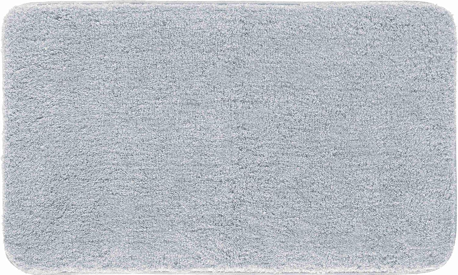 GRUND MELANGE Badematte 60 x 100 cm Silber Bild 1