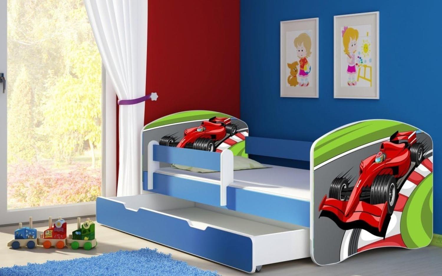 Kinderbett Dream mit verschiedenen Motiven 140x70 Racer Bild 1