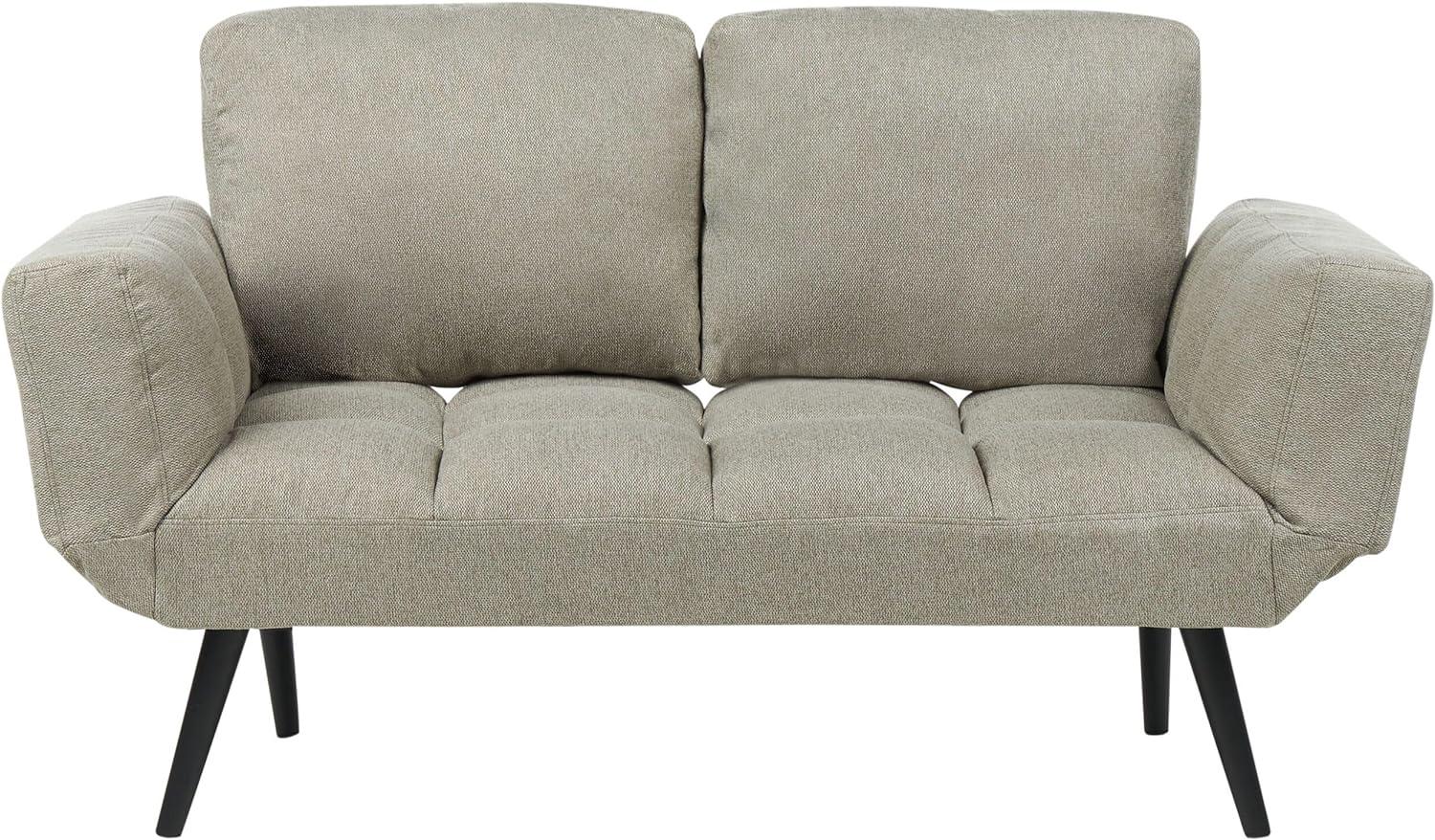 Beliani 'BREKKE' 2-Sitzer Schlafsofa, Grün Bild 1