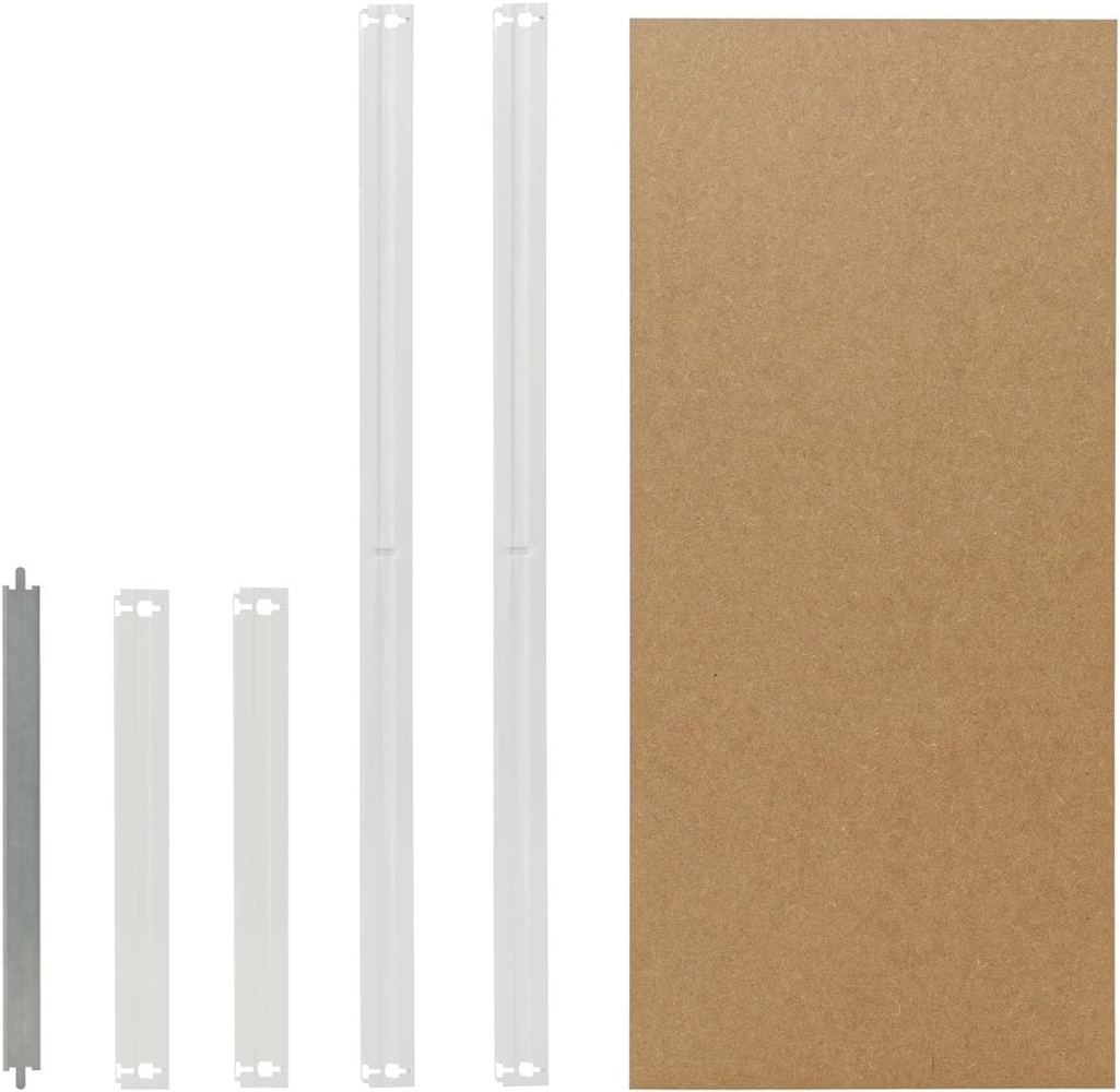 shelfplaza OFFICE 80x30 cm Fachboden-Set in lichtgrau für OFFICE Schwerlastregale mit 175 kg Traglast pro Boden Bild 1