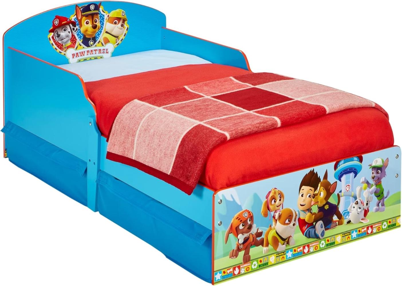 Worlds Apart 'Paw Patrol' Kleinkinderbett, 70x140 cm, mit Stauraum Bild 1