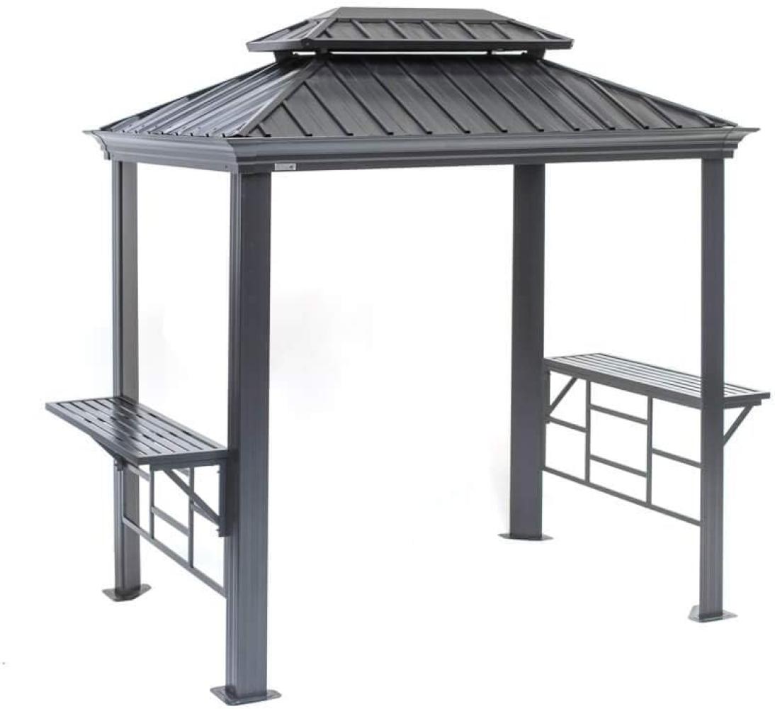 Sojag Aluminium Grill Pavillon Messina | Anthrazit | 179x292x262 cm Bild 1