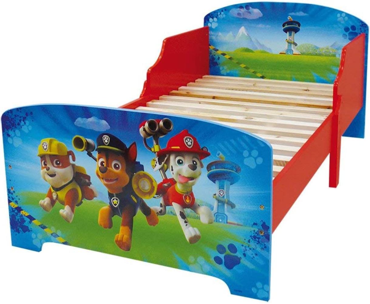 Fun House 'Paw Patrol' Kinderbett 70x140 cm, inkl. Lattenrost Bild 1