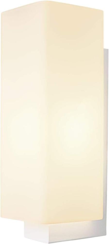 SLV Leuchte 1003431 QUADRASS Indoor LED Wandaufbauleuchte E27 weiß Bild 1